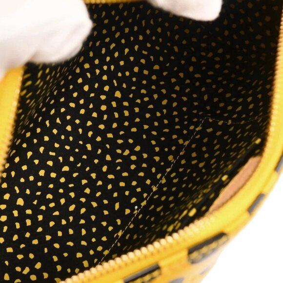 Louis Vuitton Yellow Vernis Dot Infinity Papillon Handbag - Picture 5 of 12